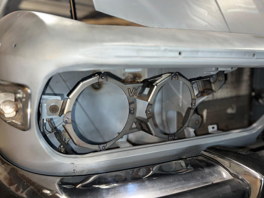 BMW E9 LED koplamp brackets (1968 - 1974)