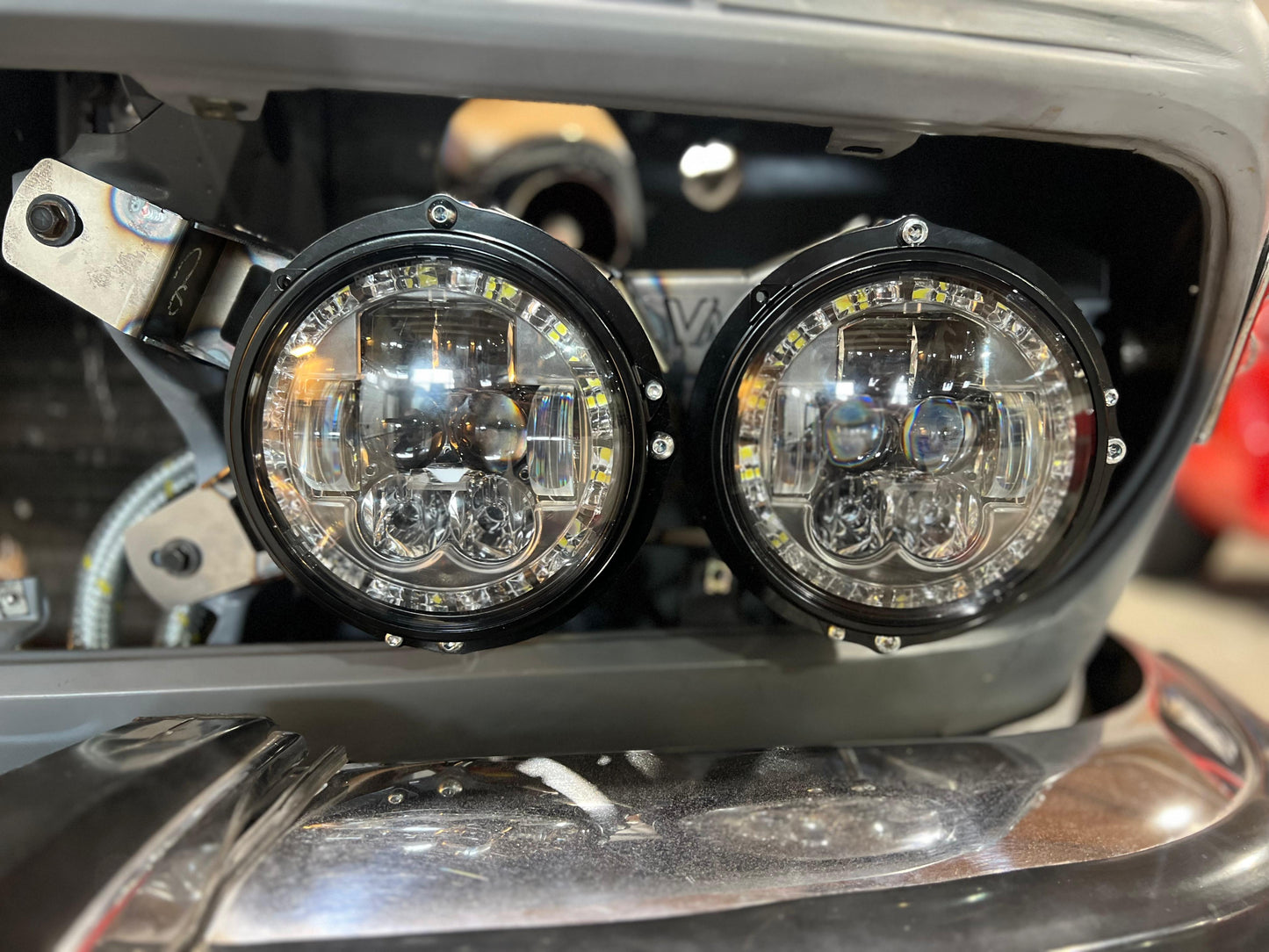 BMW E9 LED koplamp brackets (1968 - 1974)