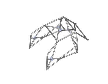 FIA / KNAF gecertificeerde rolkooi voor BMW F87 M2 3-serie, ontworpen volgens FIA-homologatie voor maximale veiligheid, chassisstijfheid en perfecte pasvorm.