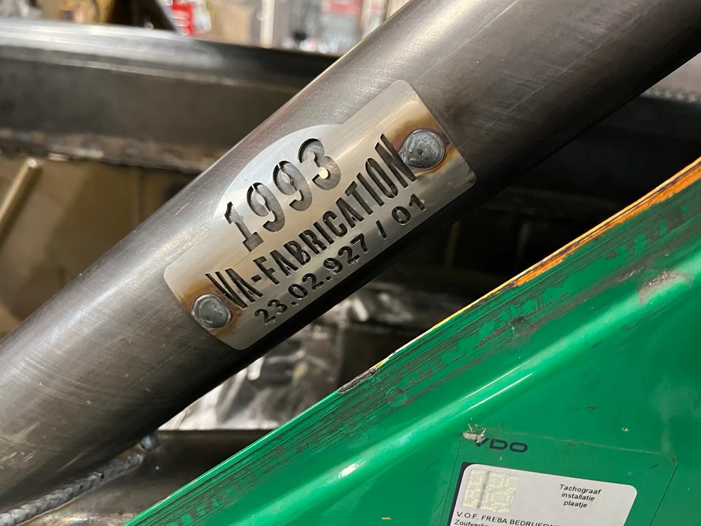 VA truck rolkooi T5 FIA gecertificeerd.