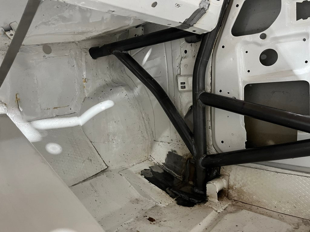 Rolkooi volgens Historische reglementen voor de Ford Escort MK2.