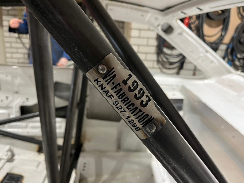 Rolkooi volgens Historische reglementen voor de Ford Escort MK2.