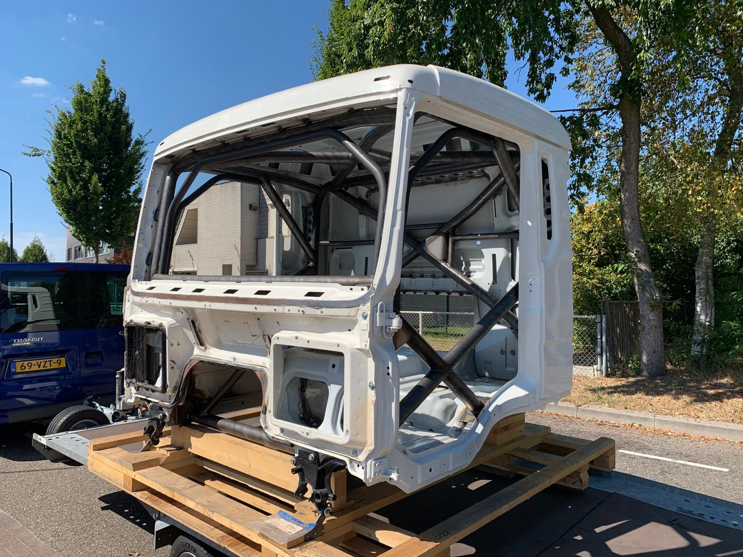 Rolkooi voor T5 MAN Rally Dakar Truck