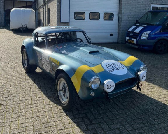 Rolkooi voor de Shelby Cobra, ontwikkeld door VA Fabrication BV.