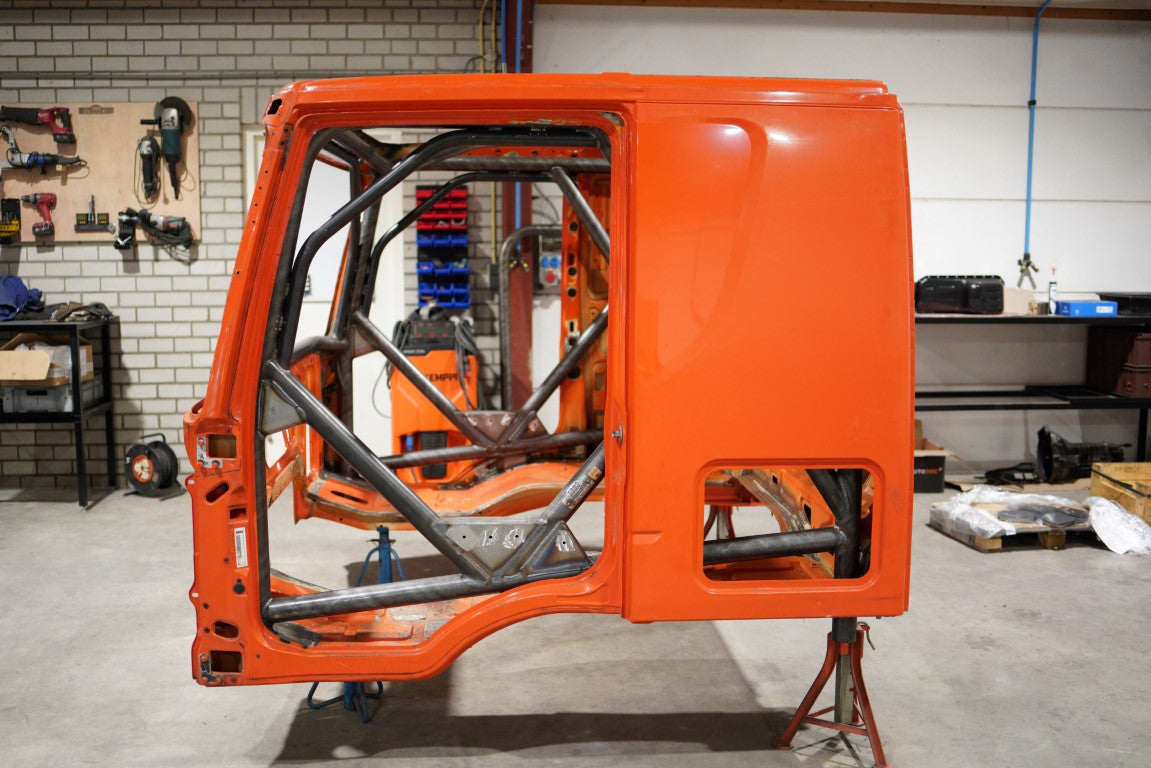 Rolkooi Rally truck volgens T5 IFA reglementen.