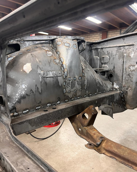 Doorlassen van carrosserie