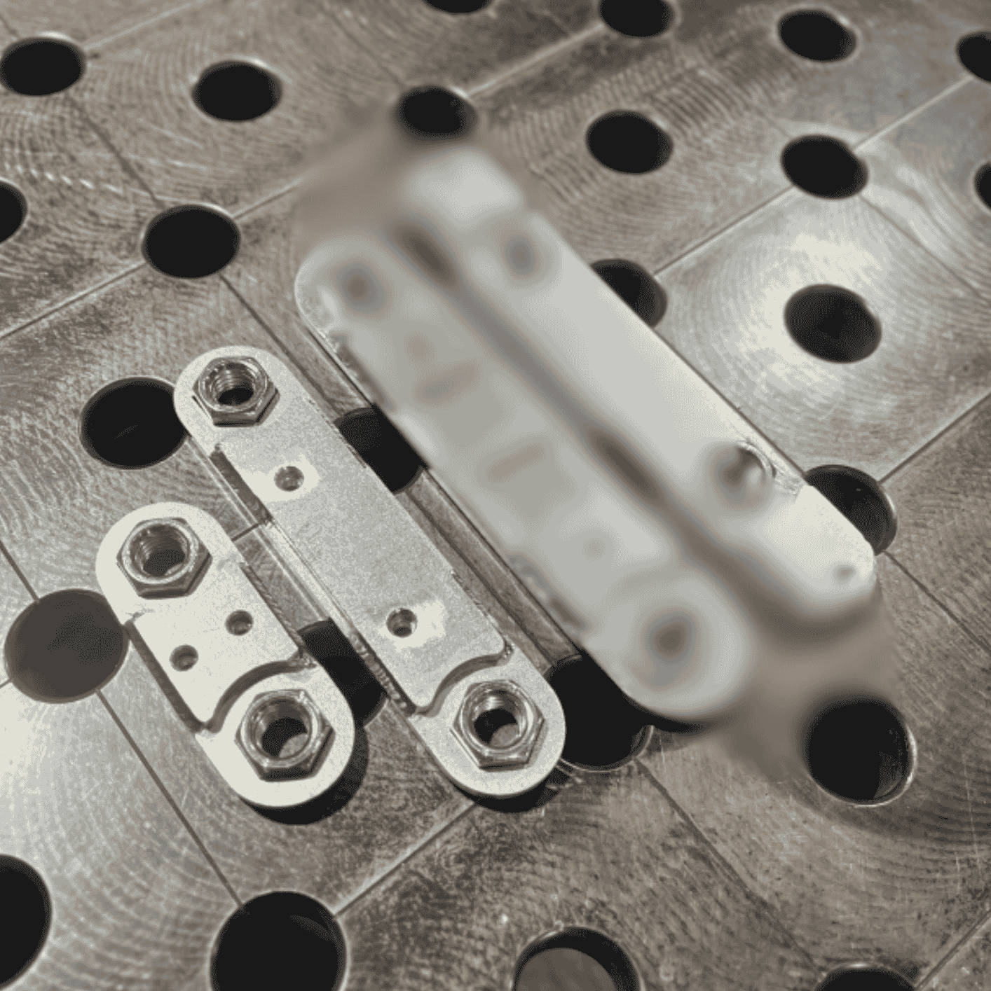 Moerbevestigingset reactiestangen achter (Radius rods) - Can Am Maverick R